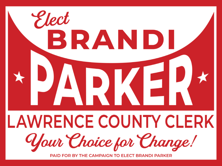 Brandi Parker Yard Sign Design